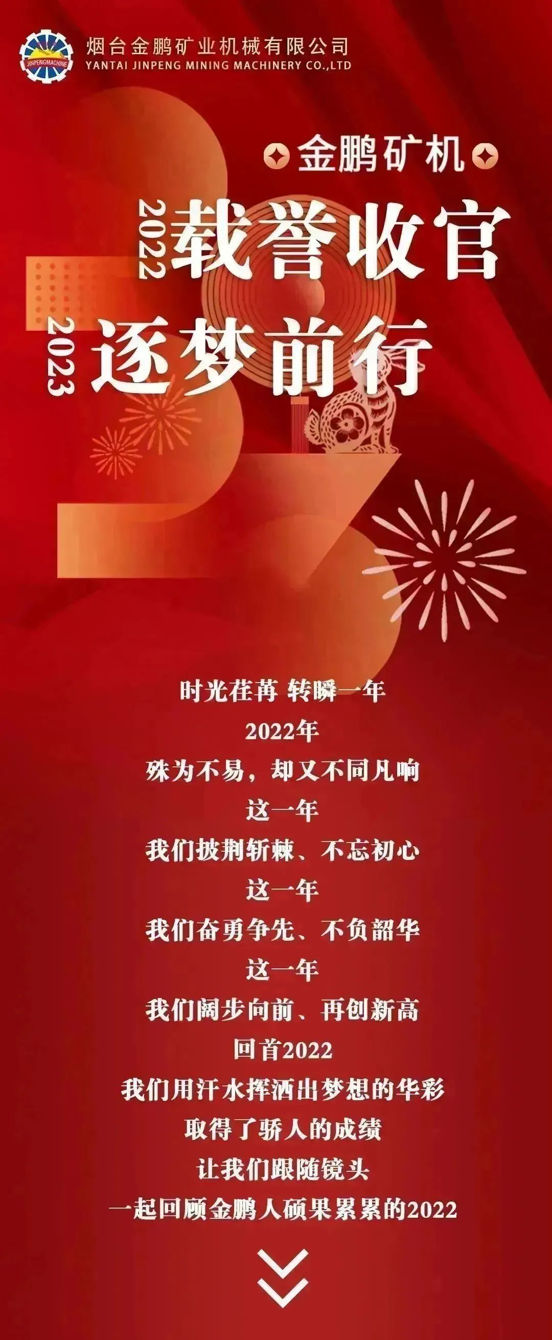 2022载誉收官，2023逐梦前行